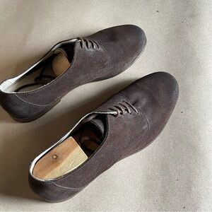 Barneys New York Brown Suede Chukka Boots